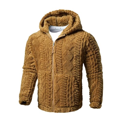 Veste polaire à capuche homme chaude et respirante veste d winter