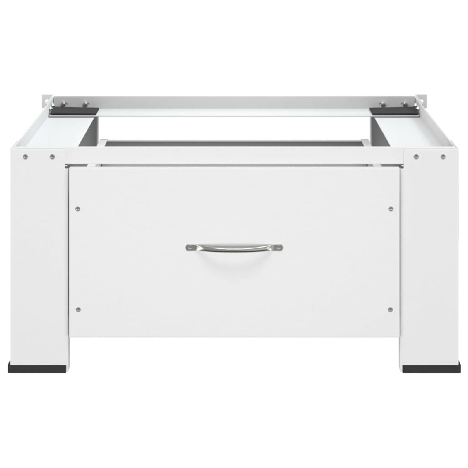 Gecheer Soporte Pedestal para Lavadora con cajón Blanco,Type 1