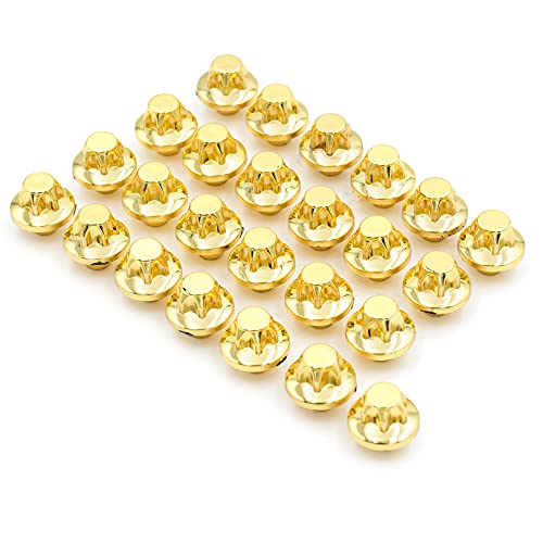 RTrhinotuning 50 for 6.3mm / 0.25in Holes Wheel Rim Lip Rivets Nuts Rims Plastic Rivets for Cars Decoration