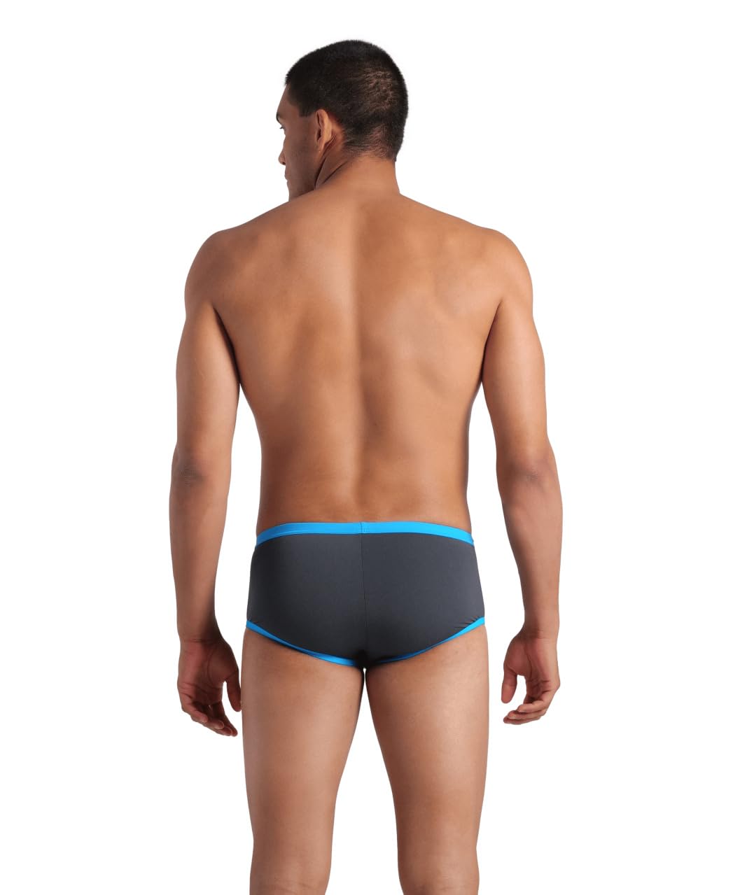 ARENA Costume Uomo Trunk Alto Nuoto Piscina Swim Briefs Big Logo Azzurro 005914833