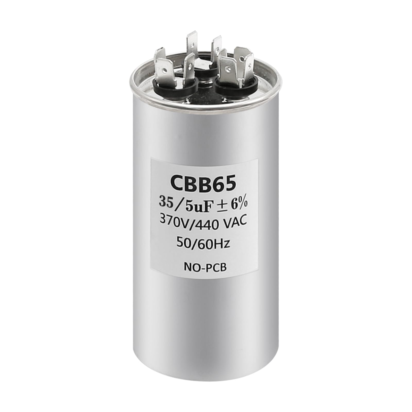 Amazon.com: 35+5uF 35 5 MFD ±6% 370V/440V Dual Run Start Round A/C 