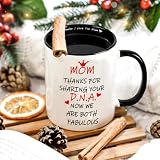 LIMUIKA Mothers Day Gifts for Mom from Daughter Son Kids: Birthday Gifts for Mom, Christmas Funny Gift Ideas- Mom Mug, for Women, Wife, New Mom Cups, 11oz Coffee Cup