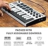 Akai Professional MPK Mini MK3 25 Key USB MIDI Keyboard Controller With 8 Backlit Drum Pads, 8 Knobs and Music Production Software and Native Instruments Sound Package (NKS Integration), White #2