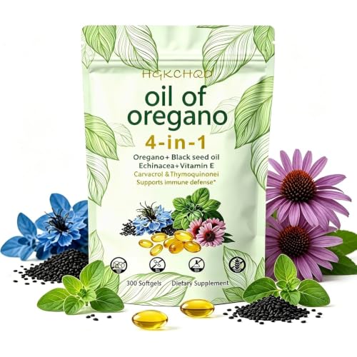 Oregano oil softgels