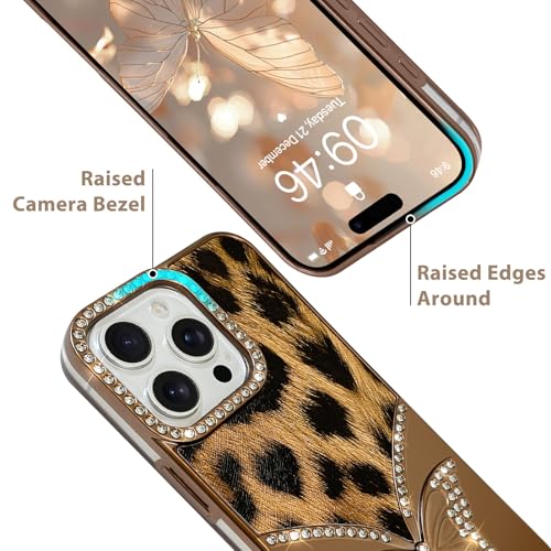 Coque iPhone 16 Pro Max papillon or pour un style chic en soirée - 4