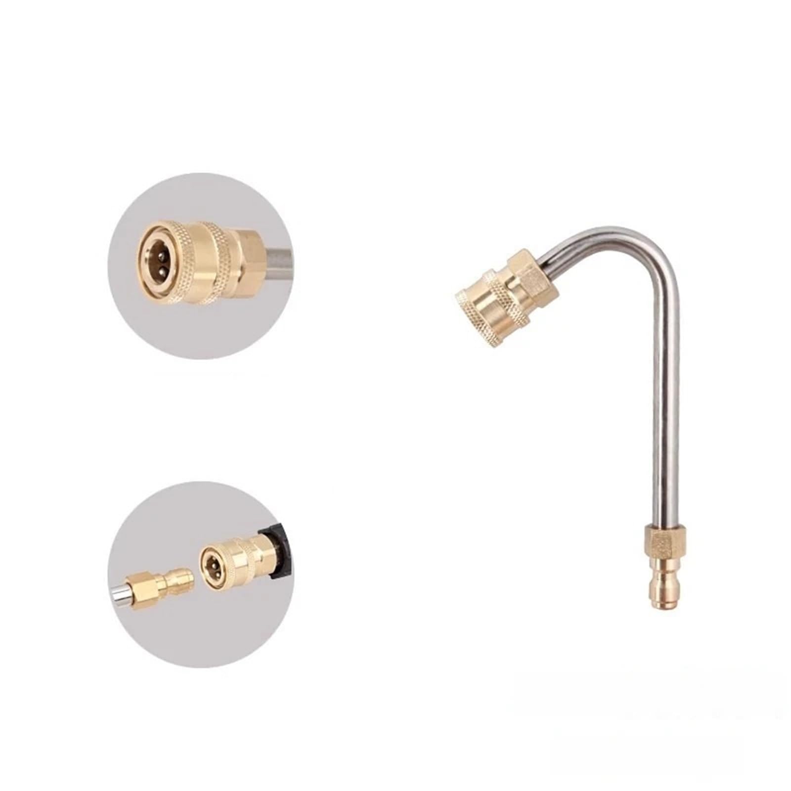 Pressure Washer Extension Wand High-Pressure Extension Rod Elbows