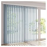 Stores Vénitiens Verticaux, 60x100cm 90x200cm 150x180cm 300x230cm Light Blue Stores Vertic...