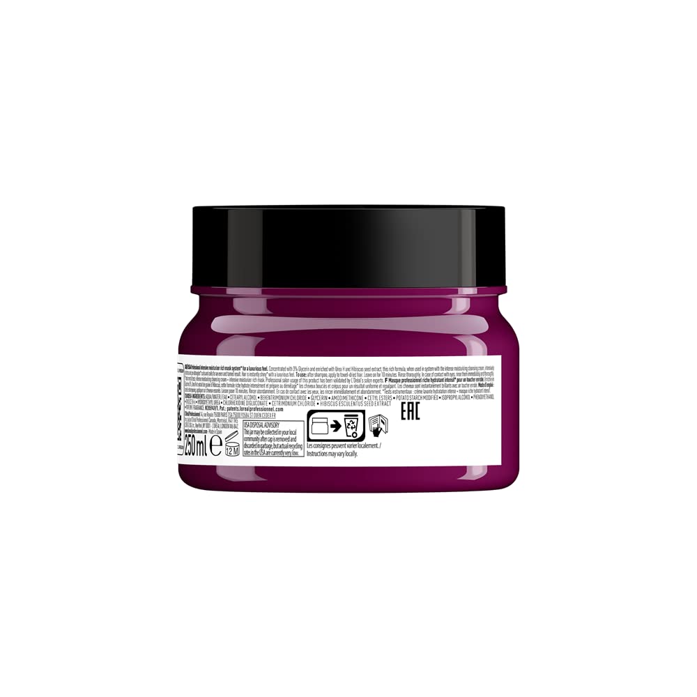 L'Oréal Professionnel Pflegende Haarmaske für welliges und lockiges Haar, Serie Expert, Curl Expression Intensive Moisturizer Mask Rich