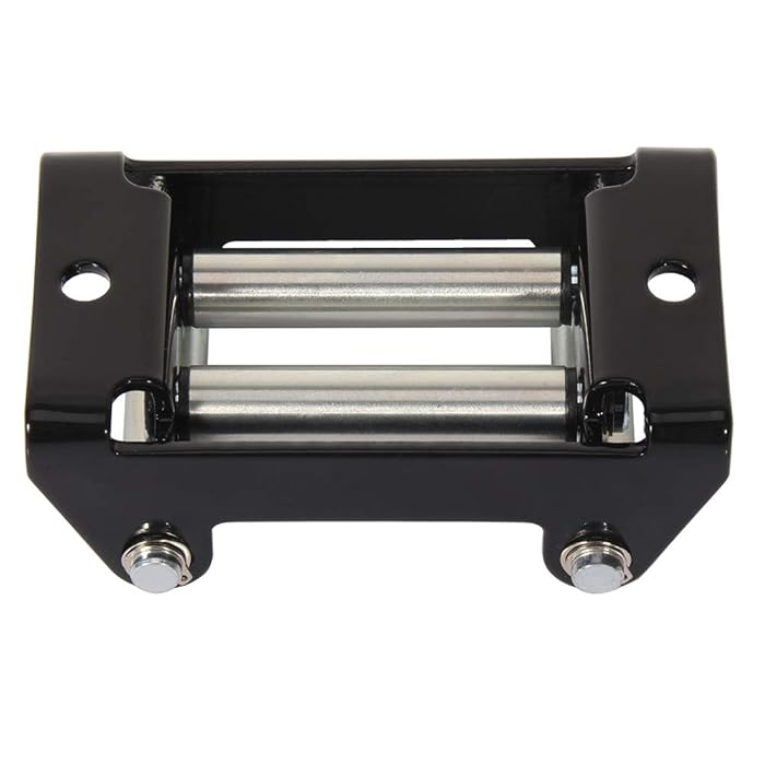 Buy SCITOO Winch Roller, Zinc Plated Winch 4Way Roller Fairlead