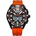 Produktbild Alpina Herren Analog-Digital Quarz Uhr mit Gummi Armband AL-283LBO5AQ6