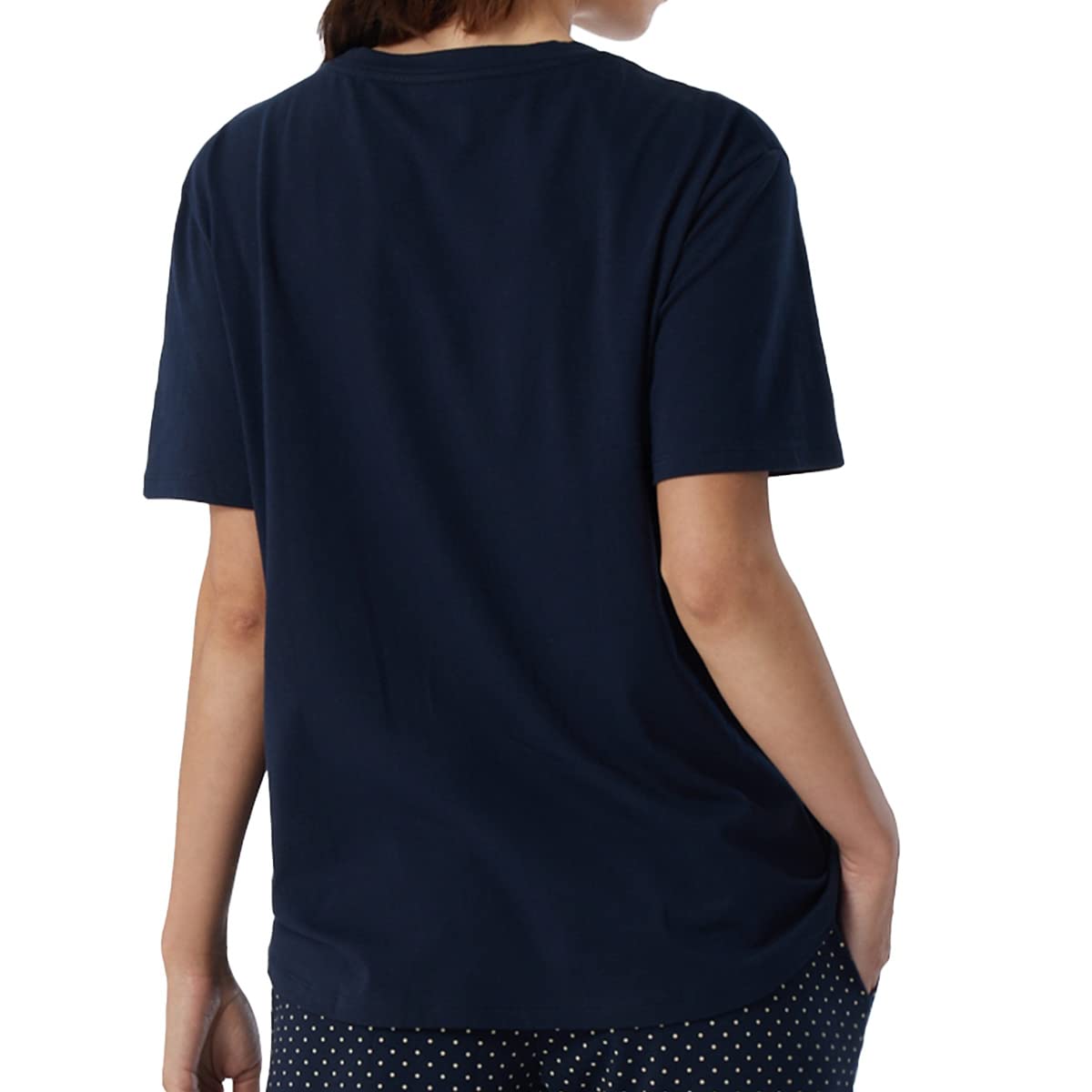 Schiesser Damen Schlafshirt kurzarm Baumwolle - Mix + Relax