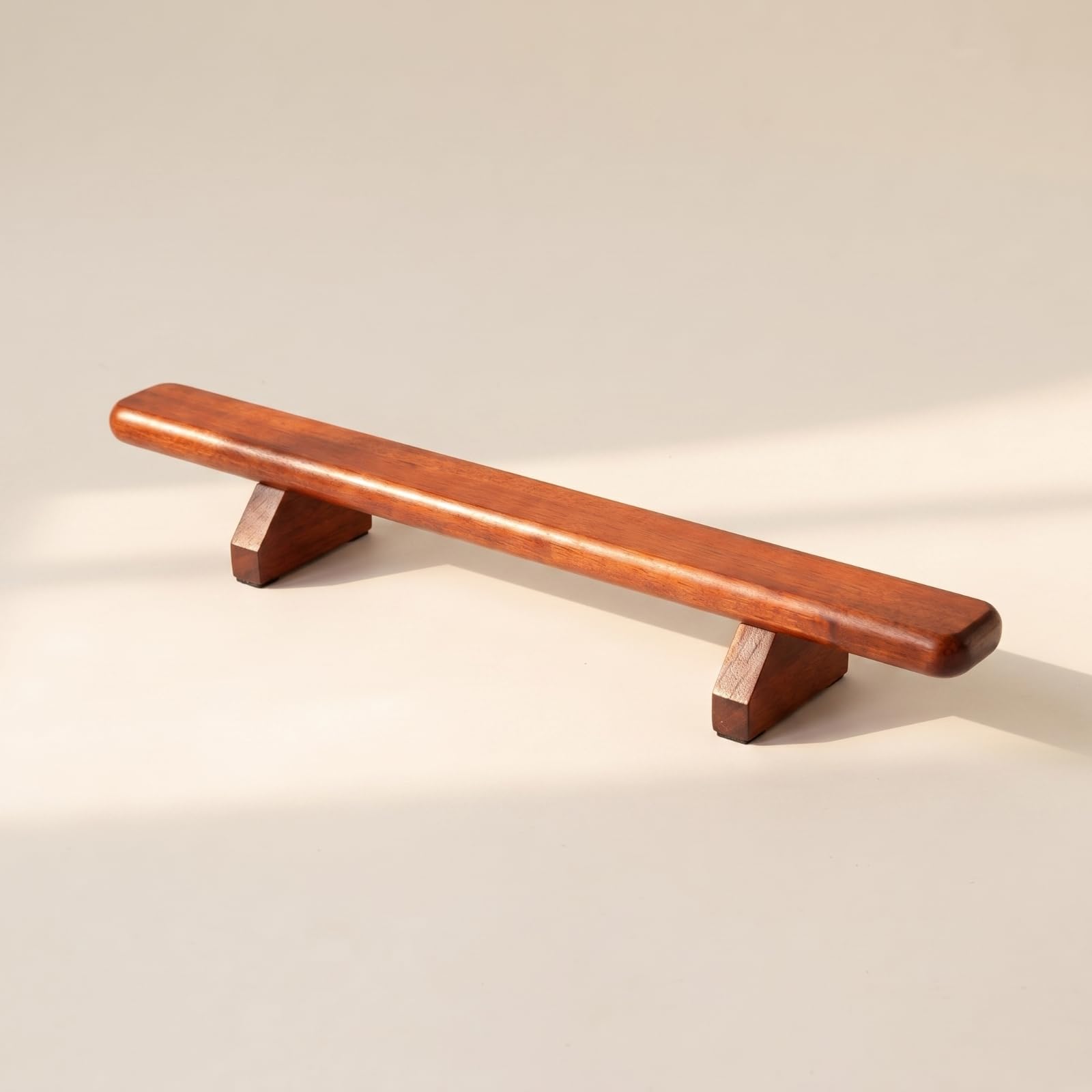 rockible Push Up Training Stand Barra para Entrenamiento de Pecho Paraletes Soporte Elevado Madera Maciza con Pies Angulados Antideslizantes Adecuado para