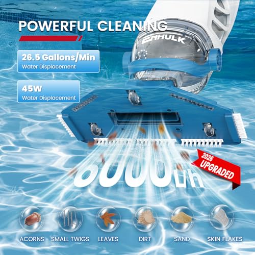 Image of PC68 Pool Vacuum, Upgraded 26.5 GPM Beast-Level Suction