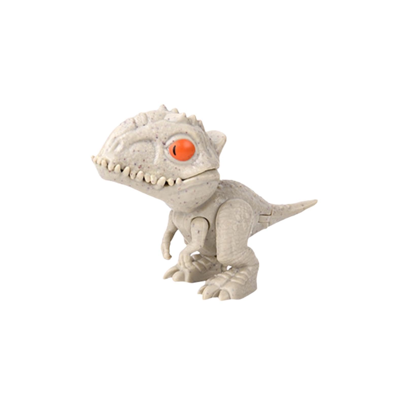 Biting Finger Dinosaur Toy with Flexible Joints Action Figure for Props Kids Gray Indominus|Toys & Hobbies|Educational|Other Educational Toys-image-28