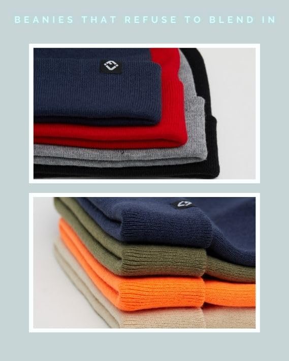 Image of Funky Junque Baby, Toddler & Kids Beanie - Ultra Soft Stretchy Knit Winter Hat for Ages 0-10, Available in 3 Sizes