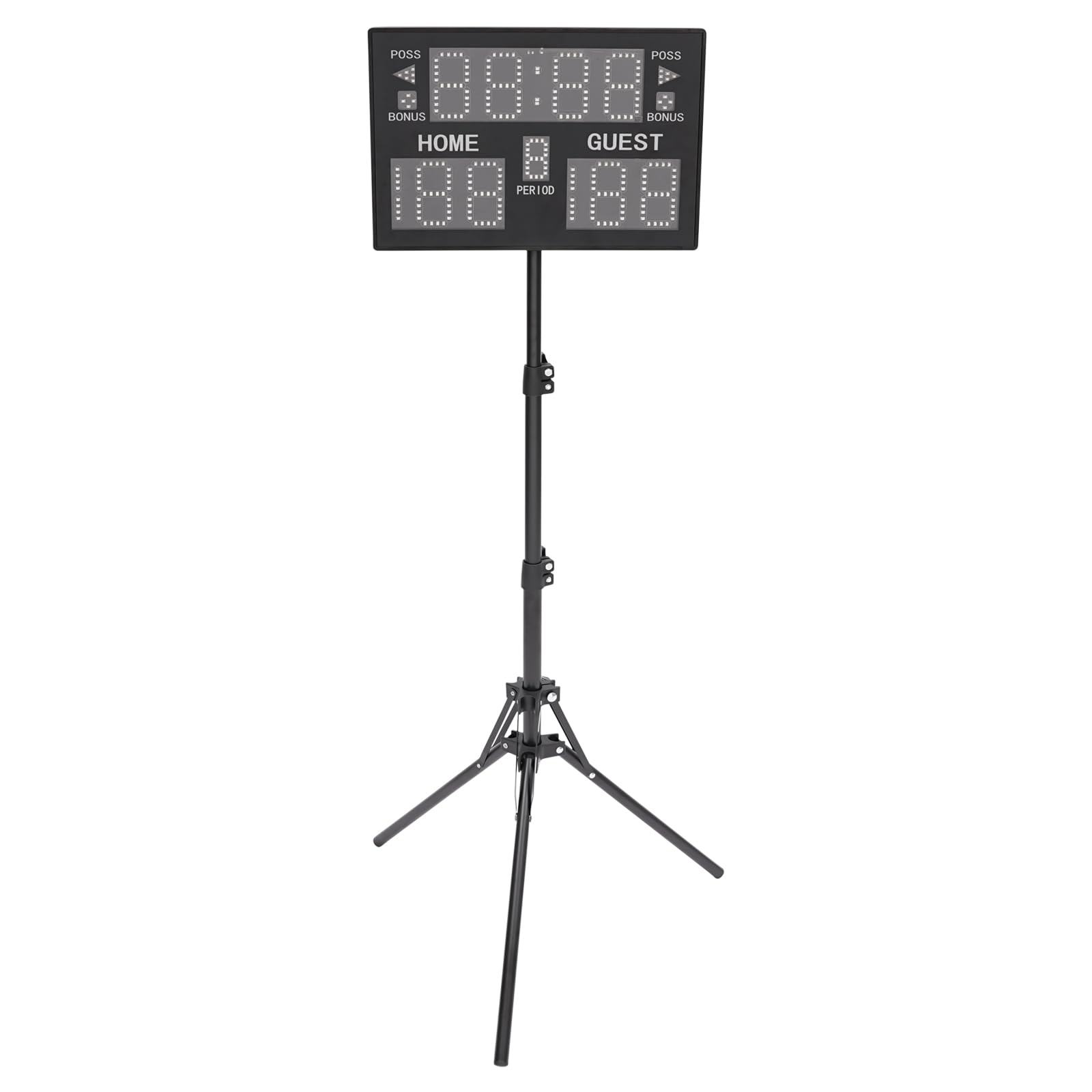 Anzeigetafel Elektronische, LED Tragbare elektronische Anzeigetafeln, Digital Scoreboard für Volleyball Cornhole Basketball Badminton
