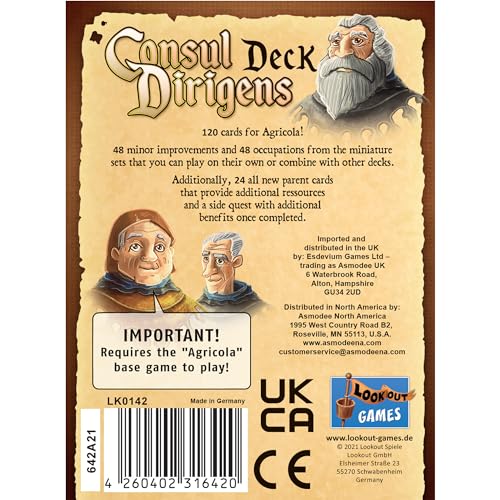 Agricola Consul Dirigens Deck Expansion miniatura 3