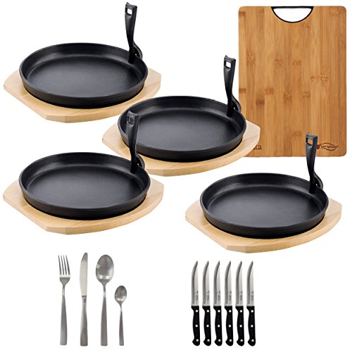 San Ignacio Set Vita, Madera, Negro, 25x3 cm