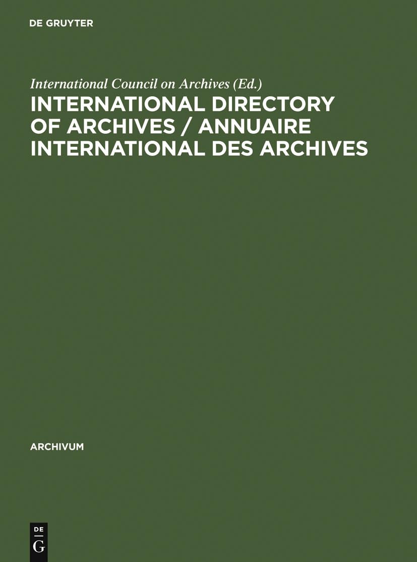 International Directory of Archives : trouvez enfin l'emplacement de vos sources