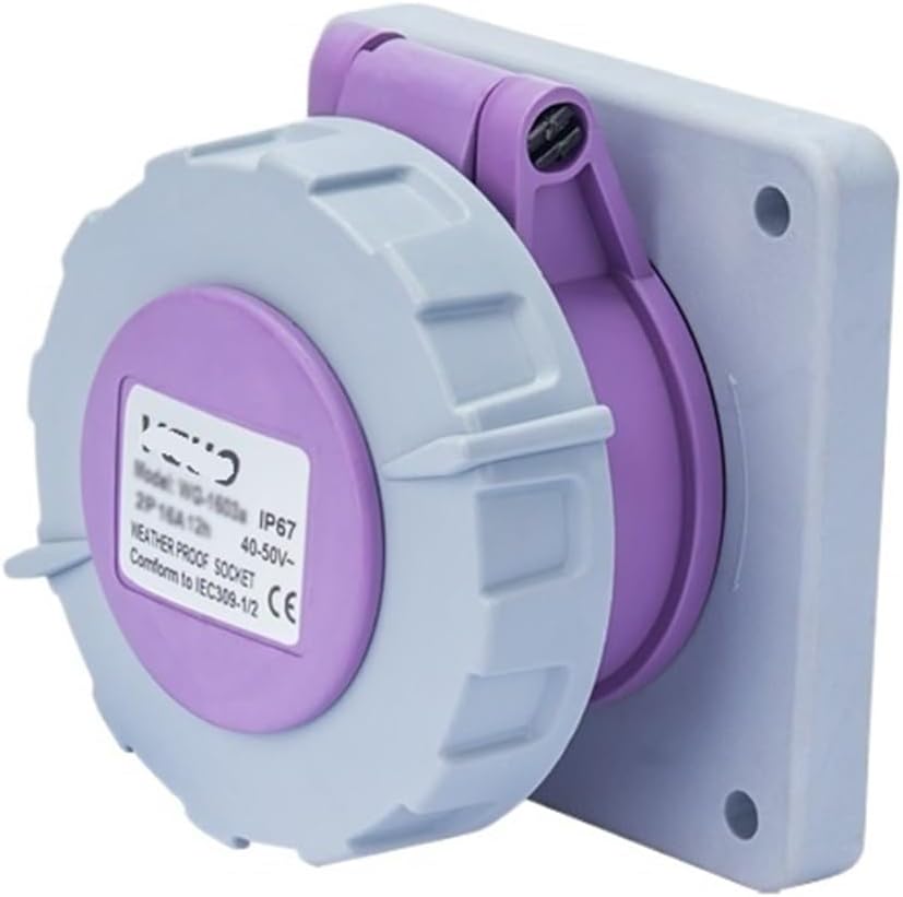 IP67 European standard low voltage two-core industrial and socket 20-25V 16A32A(16A plug)