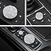 TOMALL Bling Center Console Multimedia Knob Button Cover Compatible with Cadillac CT5 CT6 XT4 XT5 XT6 Crystal Media Button Cover Trim Bling Interior Modification Trims for Car Accessories