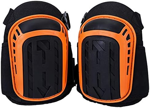 morxinle Professional Knee pads,Knee Pads for Work with Heavy Duty Gel Knee Pads Non-Slip Strong Double Straps and Adjustable Easy-Fix Clips for Construction,Flooring,Gardening and Cleaning