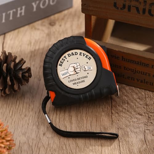 Cinta Métrica Personalizada para Papá 9.84 FT miniatura 6