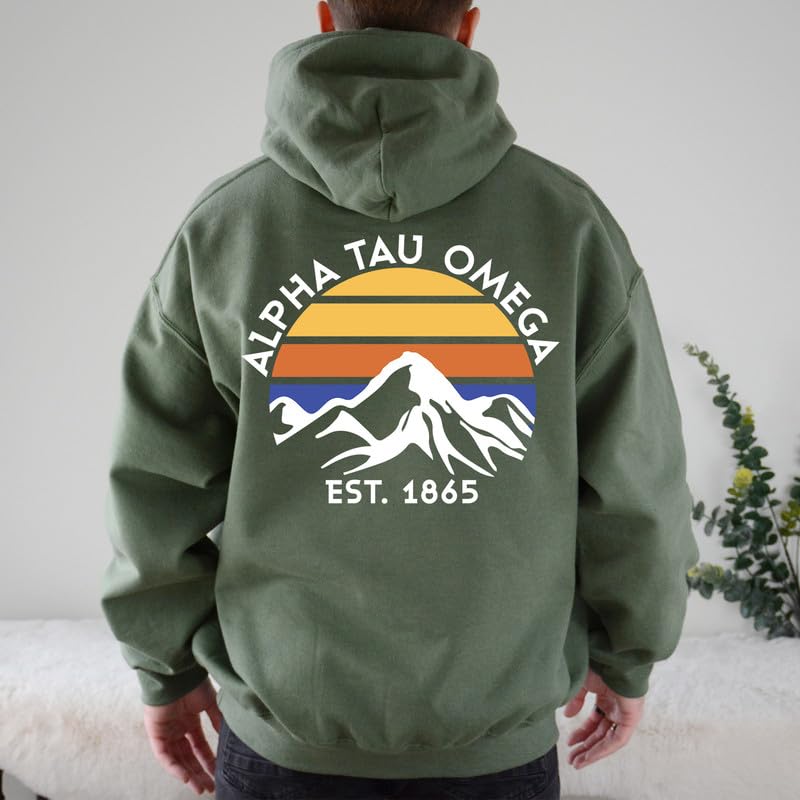 Alpha Tau Omega Hoodie - ATO White Mountains Sweatshirt2