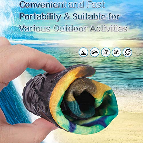 Image of YALOX Water Shoes Women's Men's Outdoor Beach Swimming Aqua Socks Quick-Dry Barefoot Shoes Surfing Yoga Pool Exercise