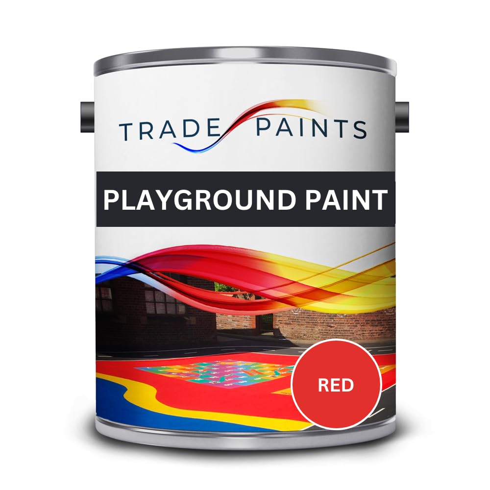 Trade Paints Red Playground Marking Paint (2.5 Litre, )