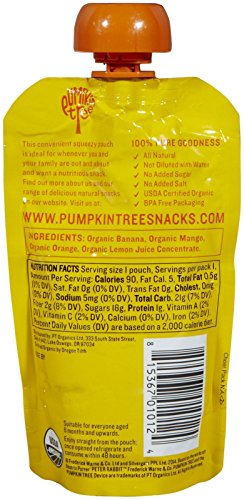 Peter Rabbit Organics Baby Mango, Banana, and Orange, 4 oz (Pack of 5) image 4