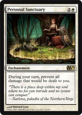 Personal Sanctuary - Magic 2012 Core Set - Rare