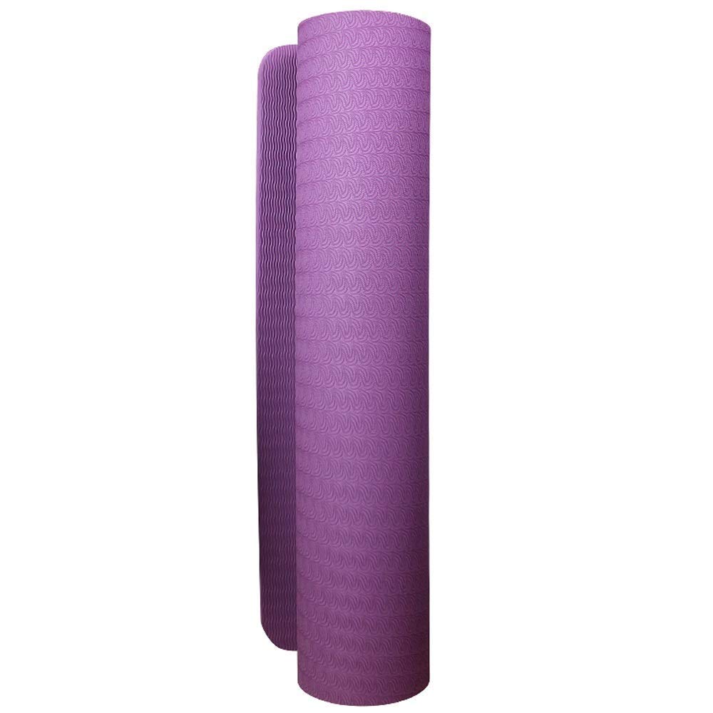 Tappetino Sportivo, Ispessimento Ampliato Tappetino Yoga Tappetino Antiscivolo Resistente Durevole Sport Fitness Tappetino Pilates 183 × 61cm, Spessore 10mm