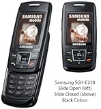 samsung e250 özellikleri Micro-SD-Kartensteckplatz (bis zu 1 GB – Karte nicht im Lieferumfang enthalten)