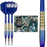 Target Japan Prime Series Zenith G2 Soft Tip Darts with Kflex, 20G | 90% Wolfram-Dart-Set, K-Flex-Flügel und -Schaft Nr. 6, 2BA Pixel-Spitzen, Spieler Ching Ho Tung Gen 2