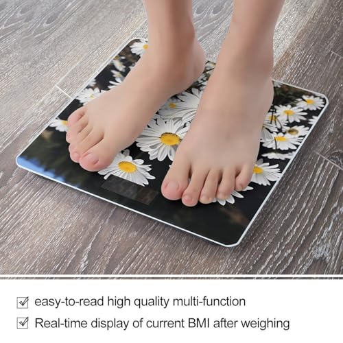 Báscula digital White Daisy para baño y cuerpo miniatura 5