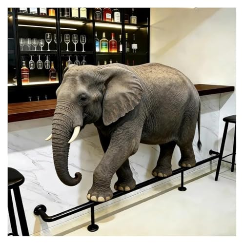 AVLSO Reposapies Kit de Carril de pie de Barra, Soportes de Reposo de pies de Tubo Redondo de Montaje en Piso con Accesorios, Montaje de combinación Undercounter(14.5ft/442cm)