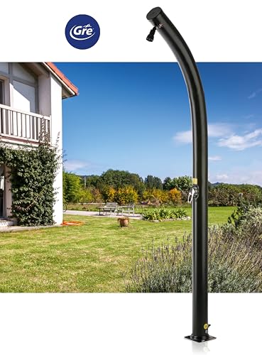 Doccia solare da giardino DE LUXE Curva 25 LITRI, in PVC - 5