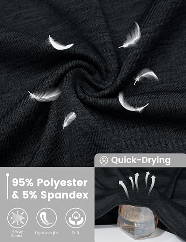 MAGCOMSEN Men's Short-Sleeve Polo,Golf Shirts for Men 3-Button Moisture Wicking,Athletic Outdoor Collared T-Shirt4