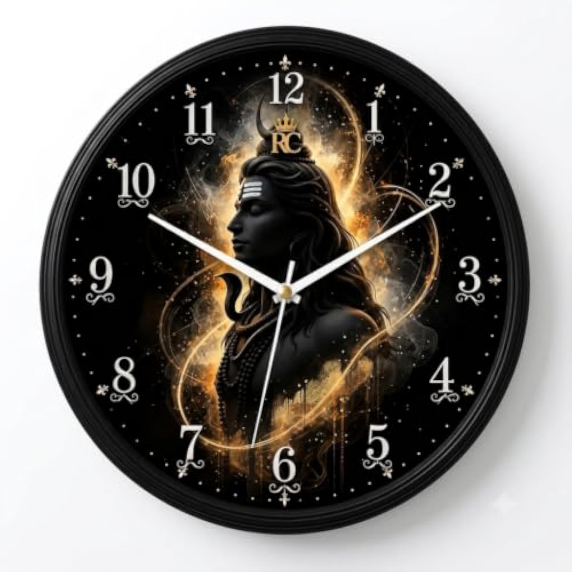Divine Mahadev Meditating Wall Clock for Home