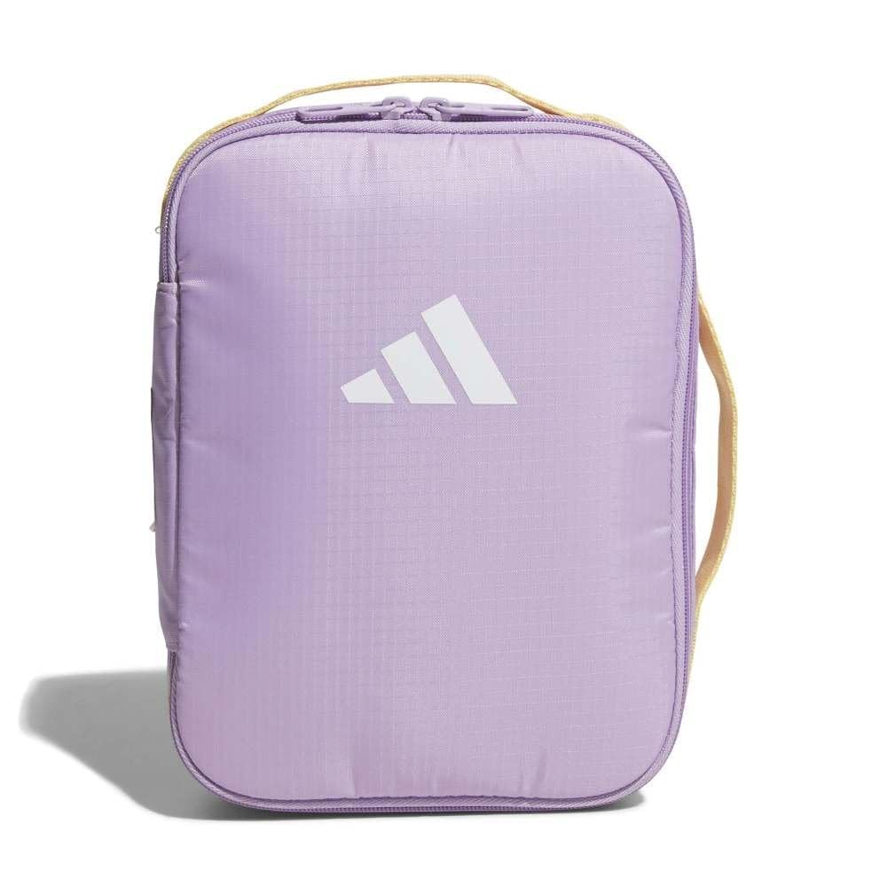 adidas Unisex Kids Cooler Bag Small Backpack, powder plum/white/Semi Ice Tangerine, One size