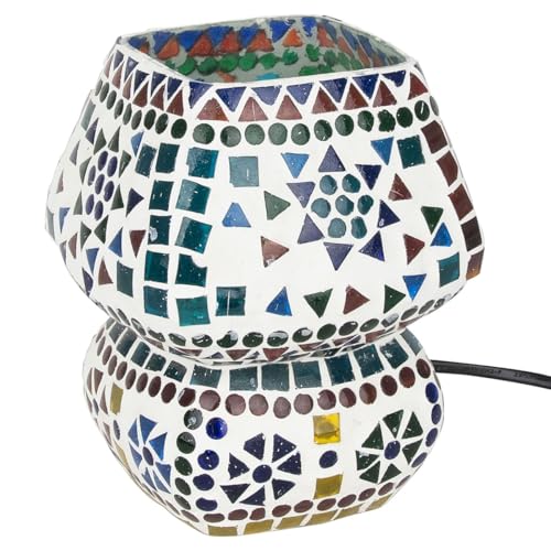 BY SIGRIS Signes Grimalt Lámpara Árabe de Mesa | Lampara Marroqui, Multicolor
