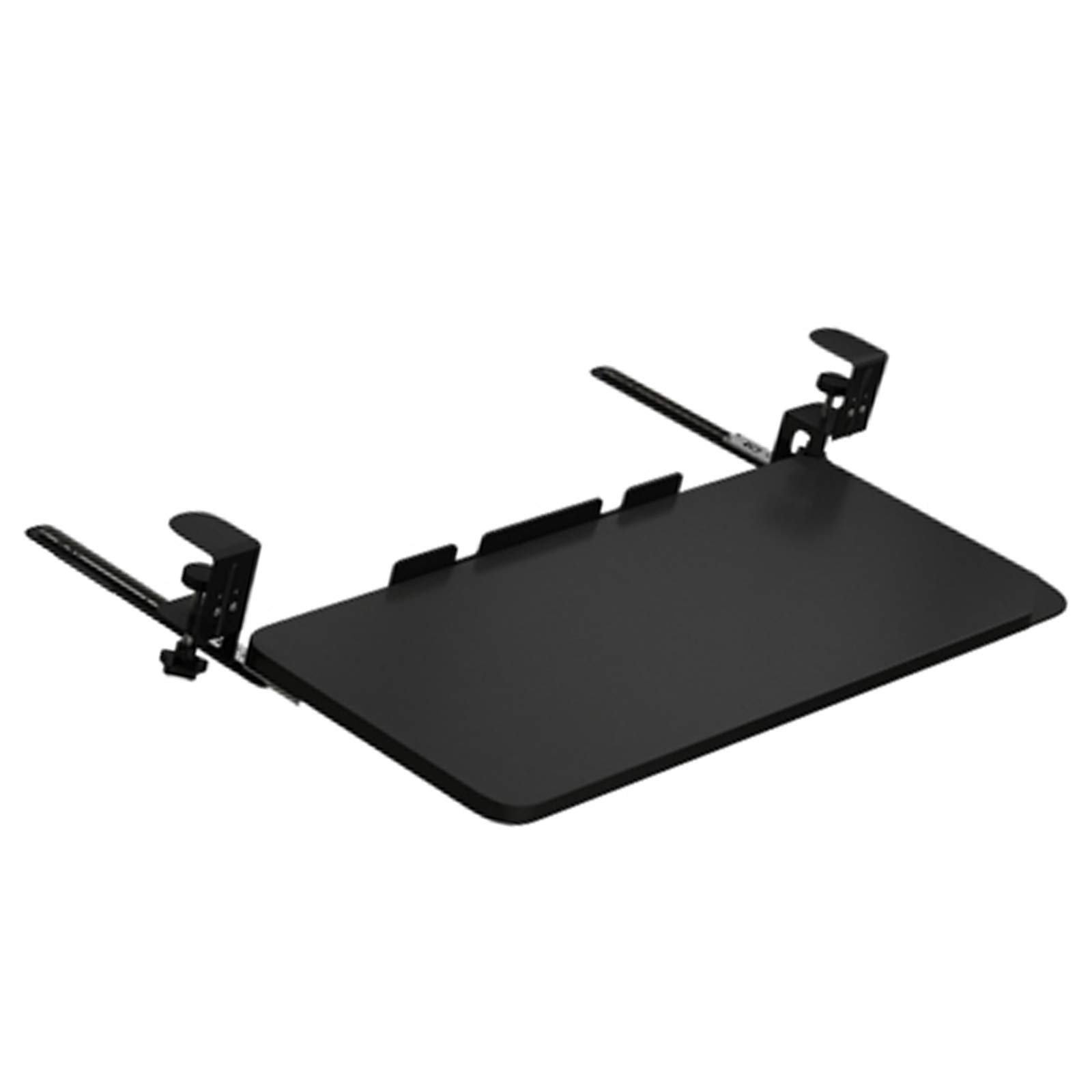 Amazon.com: XXBB Under Desk Keyboard Drawer Mouse Support Tray Height  Adjustable, Clip-on Table Extender with Metal Slide Rail, No Need to Drill,  MDF Material, Black, for HomeOffice : Office Products