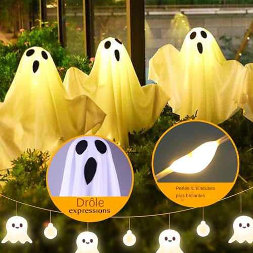 Décorations Halloween extérieur pour jardin sans installation complexe - 8