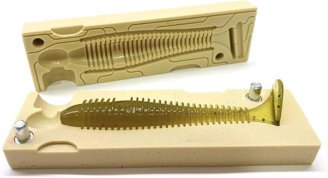 Smedioks Premium Soft Plastic Mold Lure Making Injection Mold Fishing Lure Swing Impact Fat 3.8