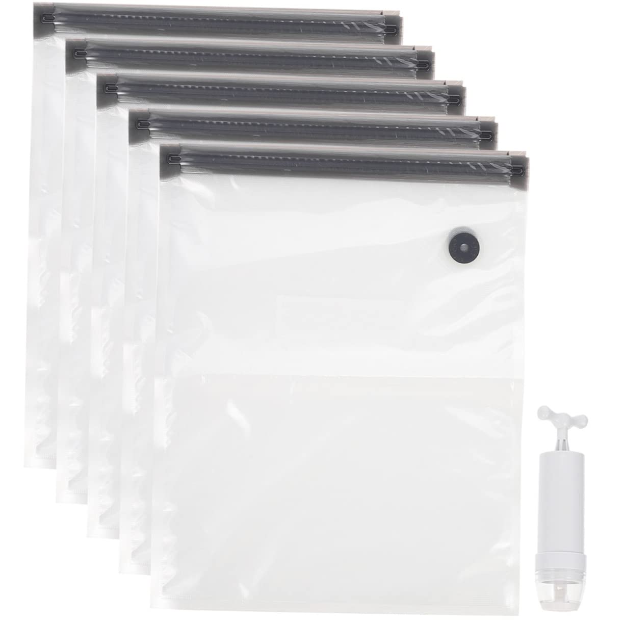 OFFSCH Reusable Food Storage Bag Set Vacuum Sealer Bags Food Freshness Seal Bags