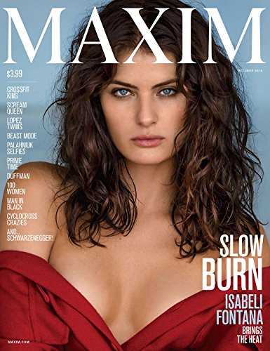 Maxim Magazine (October, 2015) Isabeli Fontana Cover