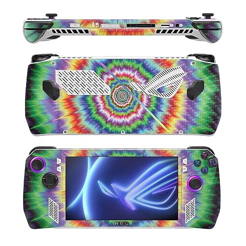 Image of MightySkins Carbon Fiber Skin Compatible with Asus ROG Ally - Vibration | Protective, Durable Textured Carbon Fiber Finish | Easy to Apply, Remove, and Change Style