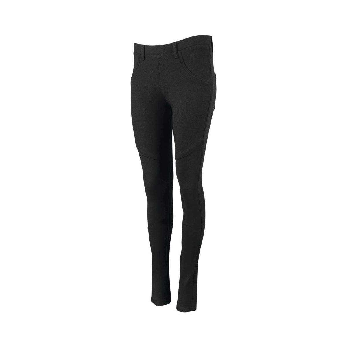 Speed and Strength Women's Comin' In Hot Reinforced Yoga Moto Pant, Black, 6