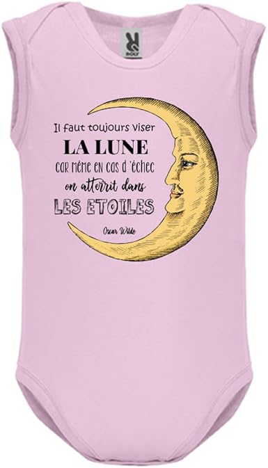 Body Bebe Manche Sans Il Faut Toujour Viser La Lune Citation Oscar Wilde Bebe Fille Rose 6mois Amazon Fr Vetements Body Bebe Manche Sans Il Faut Toujour Viser La Lune Citation Oscar Wilde Bebe Fille Rose 6mois Amazon Fr Vetements